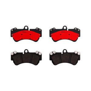 Brembo Brake Pad, Nao, Fmsi Number D1007-7911, Ceramic, Set of 4, With Hardware – P85069N