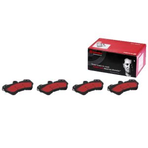 Brembo Brake Pad, Nao, Fmsi Number D1007-7911, Ceramic, Set of 4, With Hardware – P85069N