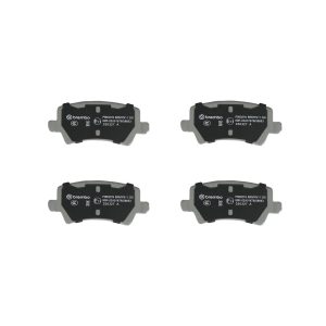 Brembo Brake Pad, Nao, Fmsi Number D1108-8213, Ceramic, Set of 4, With Hardware – P85073N