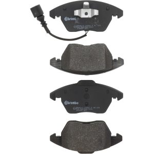 Brembo Brake Pad, Fmsi Number D1107-8760/ D1107-8212, Low-Metallic, Set of 4 – P85075