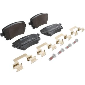 Brembo Brake Pad, Fmsi Number D1018-7921, Low-Metallic, Set of 4, With Hardware – P85076