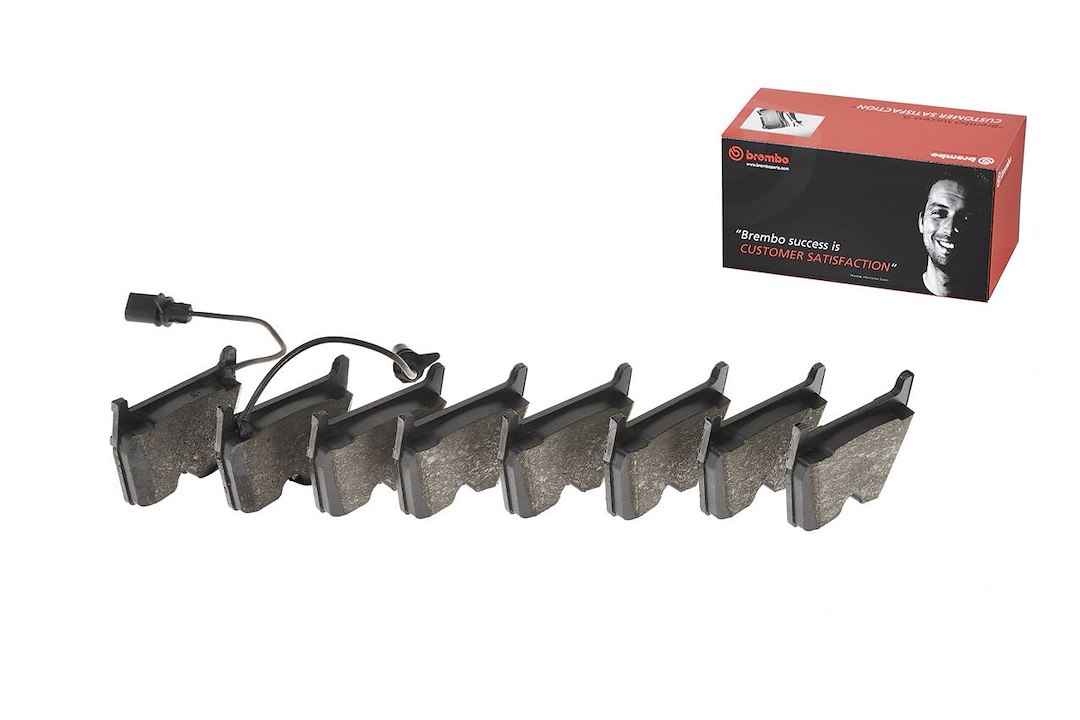 Brembo Brake Pad, Fmsi Number D1029-7934, Low-Metallic, Set of 4 – P85078