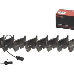 Brembo Brake Pad, Fmsi Number D1029-7934, Low-Metallic, Set of 4 – P85078