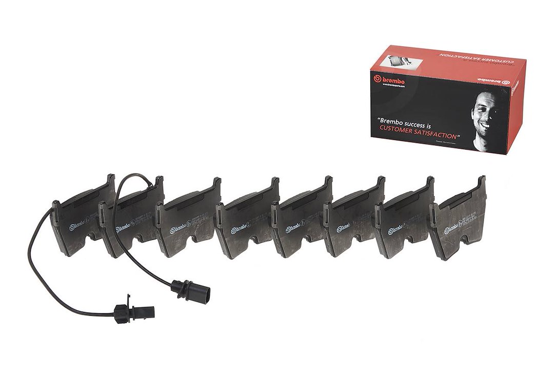 Brembo Brake Pad, Fmsi Number D1029-7934, Low-Metallic, Set of 4 – P85078