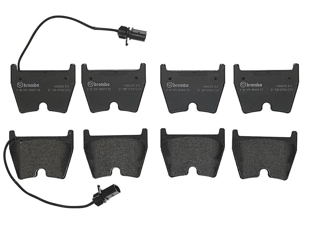 Brembo Brake Pad, Fmsi Number D1029-7934, Low-Metallic, Set of 4 – P85078