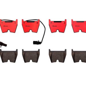 Brembo Brake Pad, Nao, Fmsi Number D1029-7934, Ceramic, Set of 4 – P85078N
