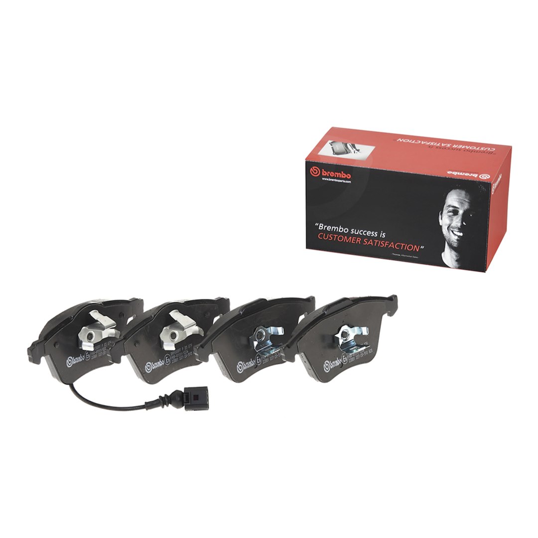 Brembo Brake Pad, Fmsi Number D1359-8468, Low-Metallic, Set of 4 – P85079