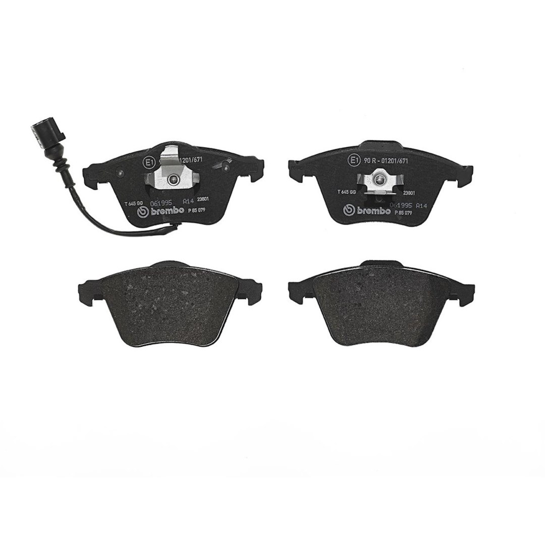 Brembo Brake Pad, Fmsi Number D1359-8468, Low-Metallic, Set of 4 – P85079