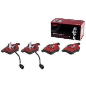 Brembo Brake Pad, Nao, Fmsi Number D1111-7796, Ceramic, Set of 4 – P85084N