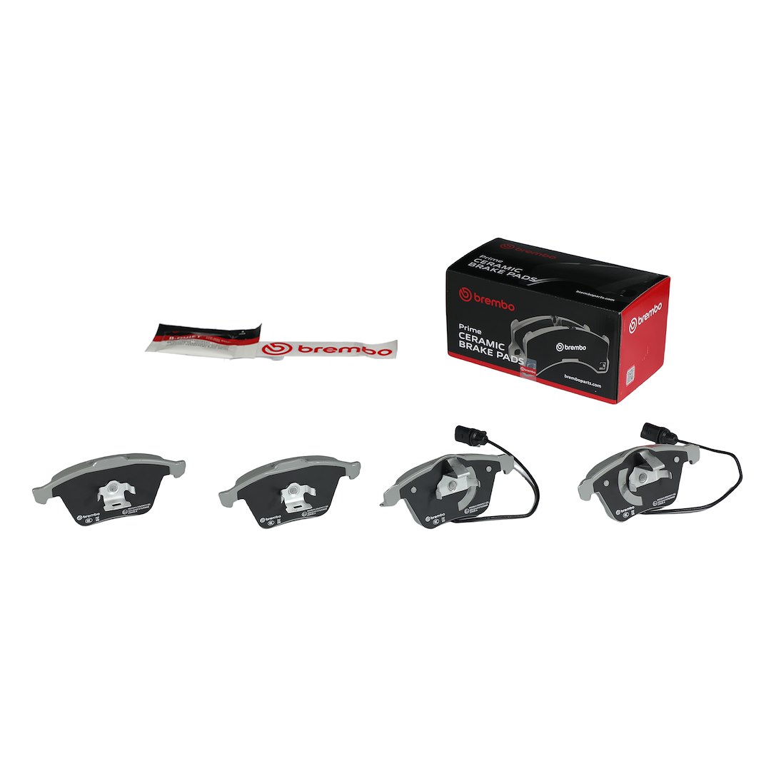 Brembo Brake Pad, Nao, Fmsi Number D1111-7796, Ceramic, Set of 4 – P85084N