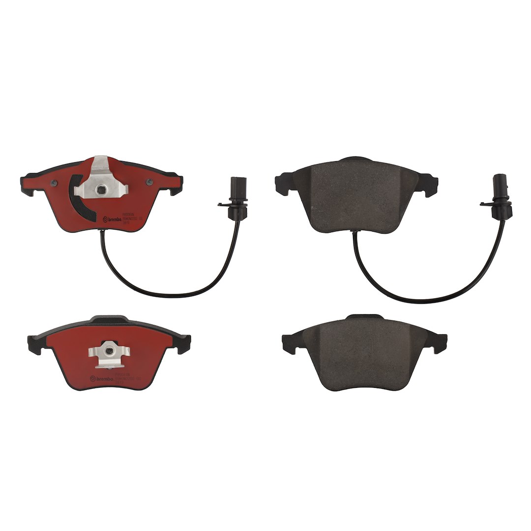 Brembo Brake Pad, Nao, Fmsi Number D1111-7796, Ceramic, Set of 4 – P85084N
