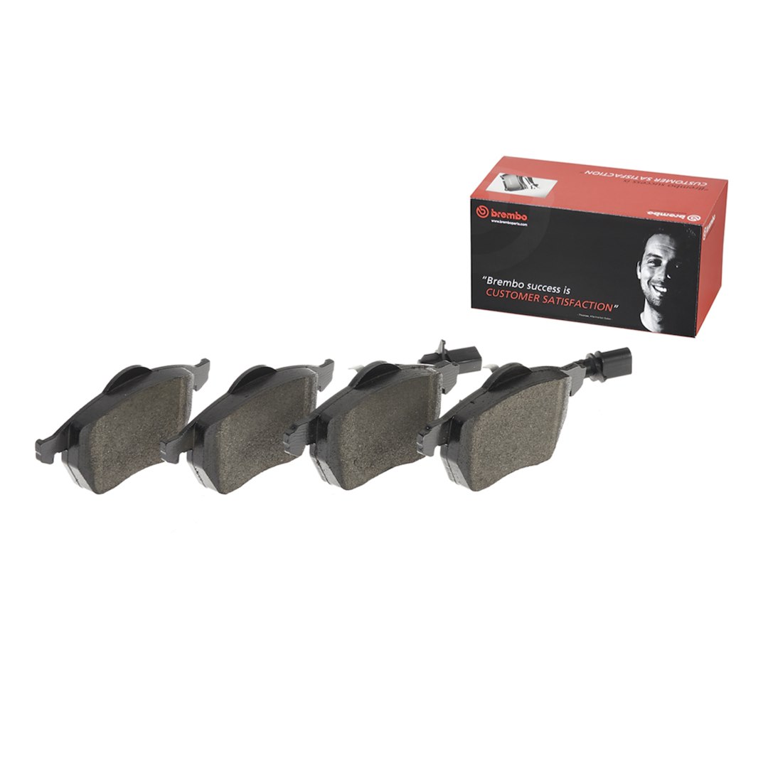 Brembo Brake Pad, Fmsi Number D840-7715, Low-Metallic, Set of 4 – P85085