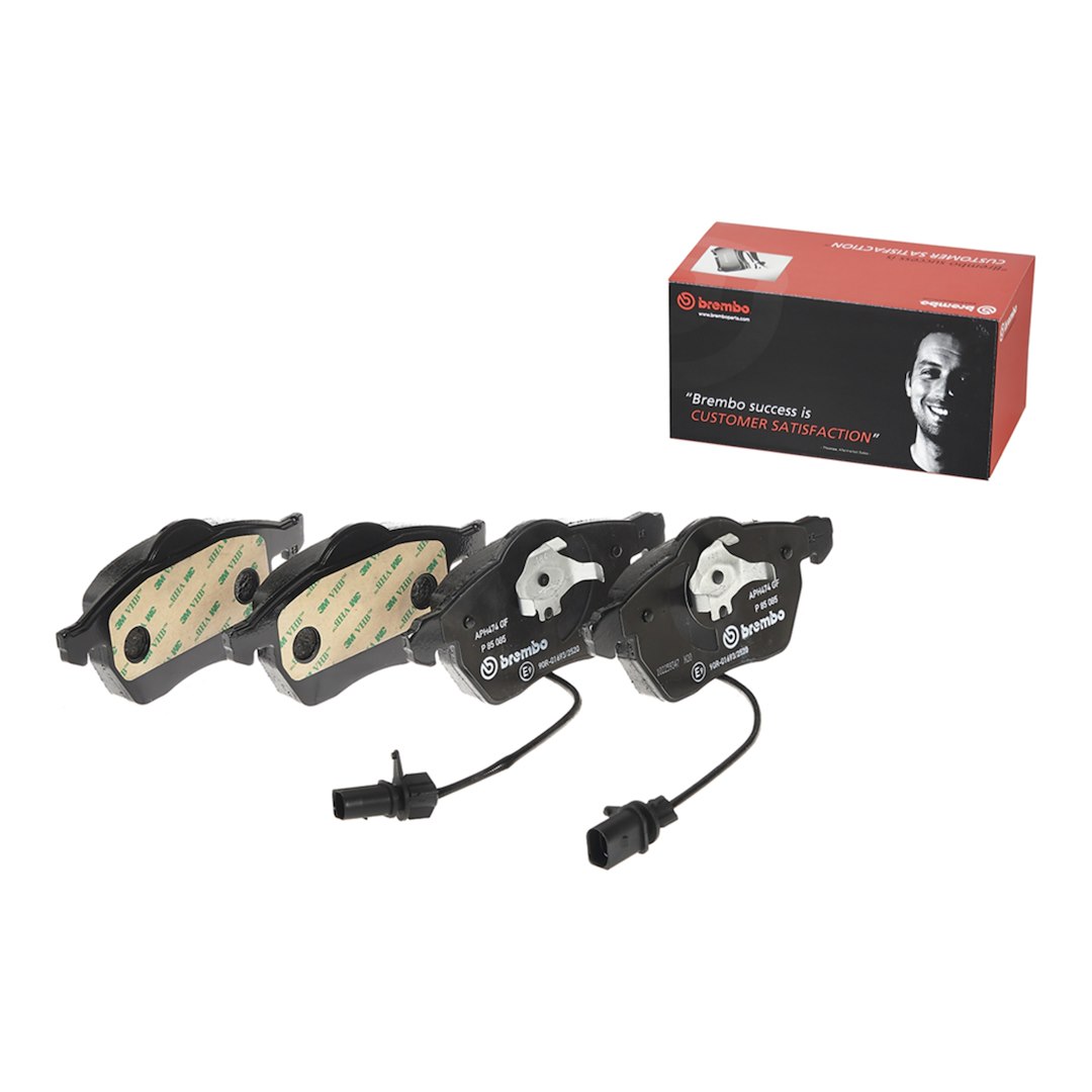 Brembo Brake Pad, Fmsi Number D840-7715, Low-Metallic, Set of 4 – P85085