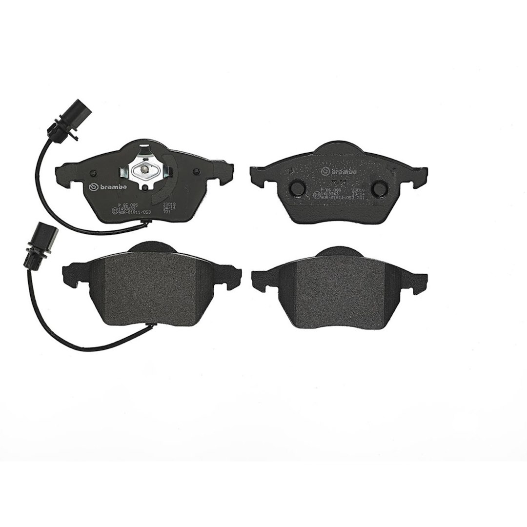 Brembo Brake Pad, Fmsi Number D840-7715, Low-Metallic, Set of 4 – P85085