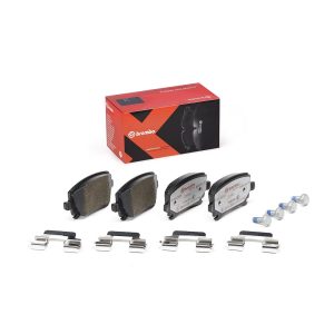 Brembo Brake Pad, Xtra Line, Fmsi Number D1108-8213, Low-Metallic, Set of 4, With Mounting Hardware – P85095X