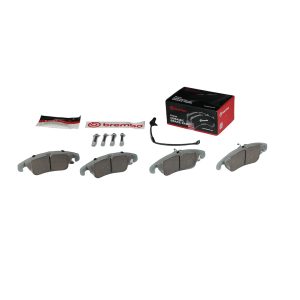 Brembo Brake Pad, Nao, Fmsi Number D1322-8434, Ceramic, Set of 4, With Hardware – P85098N