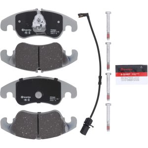 Brembo Brake Pad, Nao, Fmsi Number D1322-8434, Ceramic, Set of 4, With Hardware – P85098N