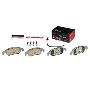 Brembo Brake Pad, Nao, Fmsi Number D1322-8434, Ceramic, Set of 4, With Hardware – P85098N