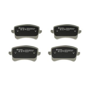 Brembo Brake Pad, Nao, Fmsi Number D1386-8494, Ceramic, Set of 4, With Hardware – P85099N