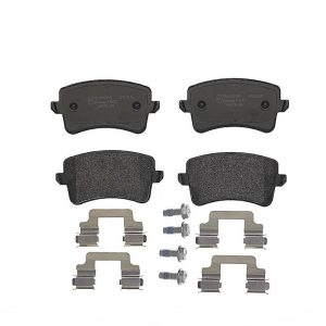 Brembo Brake Pad, Fmsi Number D1386-8494, Low-Metallic, Set of 4, With Hardware/ Brake Caliper Screws – P85100