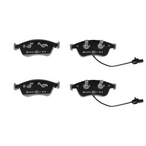 Brembo Brake Pad, Nao, Fmsi Number D1024-7928, Ceramic, Set of 4 – P85102N