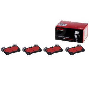 Brembo Brake Pad, Nao, Fmsi Number D1350-8460, Ceramic, Set of 4 – P85103N