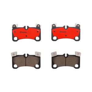Brembo Brake Pad, Nao, Fmsi Number D1350-8460, Ceramic, Set of 4 – P85103N