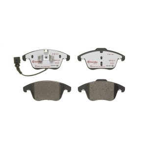 Brembo Brake Pad, Xtra Line, Fmsi Number D1375-8486, Low-Metallic, Set of 4 – P85112X