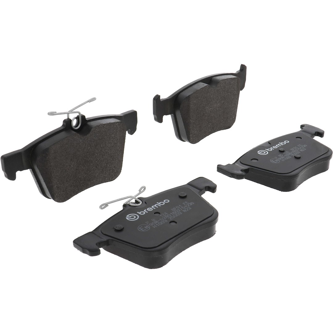 Brembo Brake Pad, Fmsi Number D1761-8996, Low-Metallic, Set of 4 – P85124
