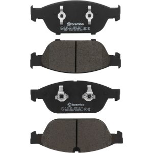 Brembo Brake Pad, Fmsi Number D1549-8758, Low-Metallic, Set of 4 – P85127