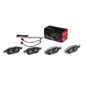 Brembo Brake Pad, Nao, Fmsi Number D1549-8758, Ceramic, Set of 4 – P85127N