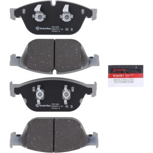 Brembo Brake Pad, Nao, Fmsi Number D1546-8754, Ceramic, Set of 4 – P85128N
