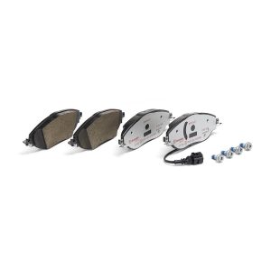 Brembo Brake Pad, Xtra Line, Fmsi Number D1633-8849, Low-Metallic, Set of 4, With Pad Wear Sensor and Mounting Hardware – P85131X