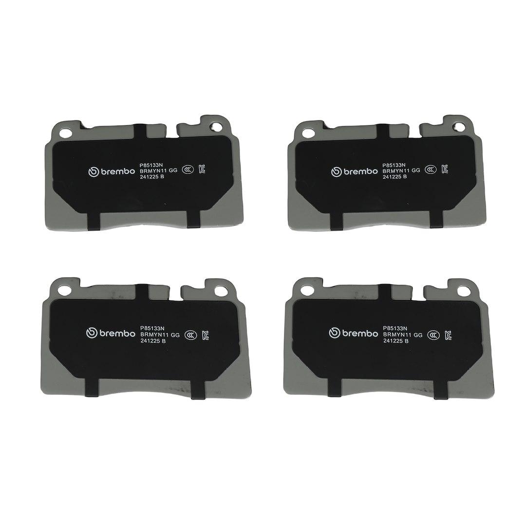 Brembo Brake Pad, Nao, Fmsi Number D1663-8891, Ceramic, Set of 4 – P85133N