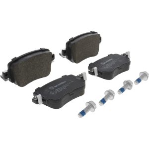 Brembo Brake Pad, Fmsi Number D1779-9008, Low-Metallic, Set of 4, With Brake Caliper Screws – P85140