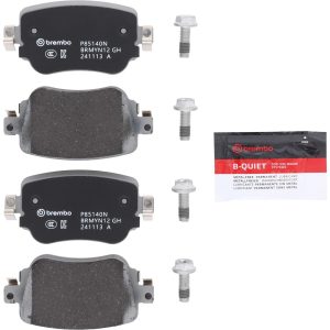Brembo Brake Pad, Nao, Fmsi Number D1779-9008, Ceramic, Set of 4, With Hardware – P85140N