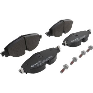 Brembo Brake Pad, Fmsi Number D1760-8989, Low-Metallic, Set of 4, With Brake Caliper Screws – P85147