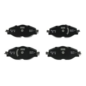 Brembo Brake Pad, Nao, Fmsi Number D1760-8989, Ceramic, Set of 4, With Brake Caliper Screws – P85147N