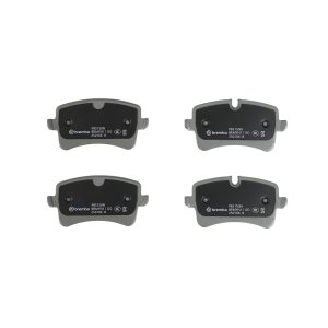 Brembo Brake Pad, Nao, Fmsi Number D1547-8755, Ceramic, Set of 4, With Hardware/ Brake Caliper Screws – P85150N