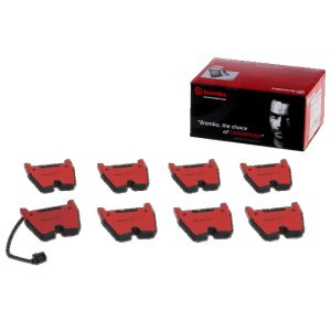 Brembo Brake Pad, Nao, Fmsi Number D2099-9333, Ceramic, Set of 4 – P85152N