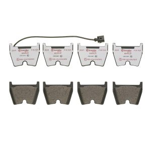 Brembo Brake Pad, Xtra Line, Fmsi Number D2099-9333, Low-Metallic, Set of 4 – P85152X