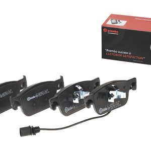 Brembo Brake Pad, Fmsi Number D1953-9180, Low-Metallic, Set of 4 – P85153