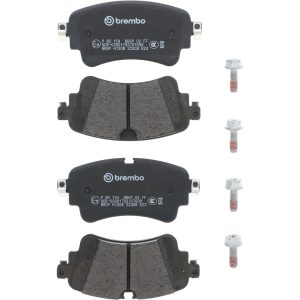 Brembo Brake Pad, Fmsi Number D1898-9126, Low-Metallic, Set of 4, With Brake Caliper Screws – P85154