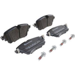 Brembo Brake Pad, Fmsi Number D1898-9126, Low-Metallic, Set of 4, With Brake Caliper Screws – P85154