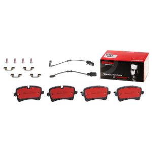 Brembo Brake Pad, Nao, Fmsi Number D1547-8755, Ceramic, Set of 4, With Hardware – P85157N