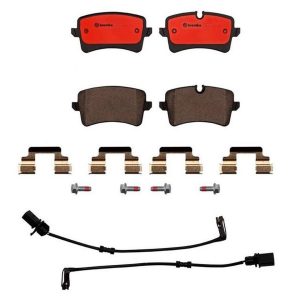 Brembo Brake Pad, Nao, Fmsi Number D1547-8755, Ceramic, Set of 4, With Hardware – P85157N