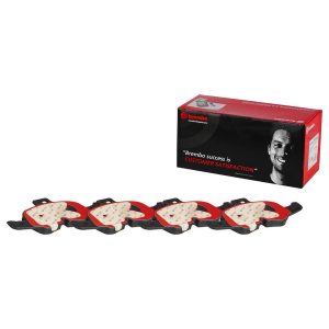 Brembo Brake Pad, Nao, Fmsi Number D1876-9104, Ceramic, Set of 4 – P85160N