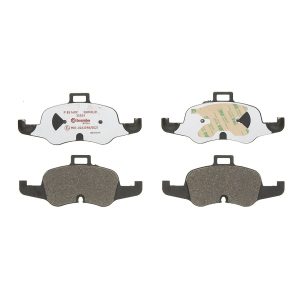 Brembo Brake Pad, Xtra Line, Fmsi Number D1876-9104, Low-Metallic, Set of 4 – P85160X