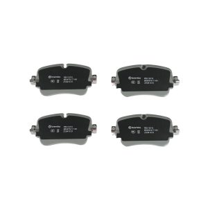 Brembo Brake Pad, Nao, Fmsi Number D1895-9123, Ceramic, Set of 4, With Brake Caliper Screws – P85161N