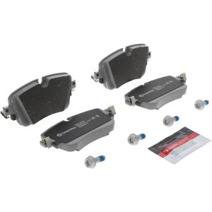 Brembo Brake Pad, Nao, Fmsi Number D1895-9123, Ceramic, Set of 4, With Brake Caliper Screws – P85161N